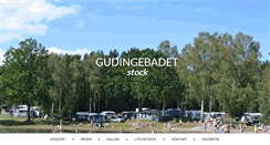 Desktop Screenshot of gudingebadet.se